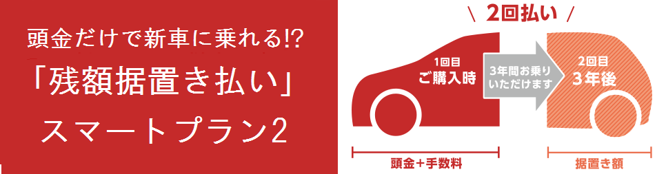 残価据置き払いプラン説明